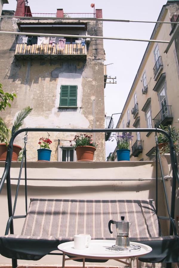 La Casa Del Nespolo, 2 Terrazzi E 2 Bagni In Centro Leilighet Napoli Eksteriør bilde