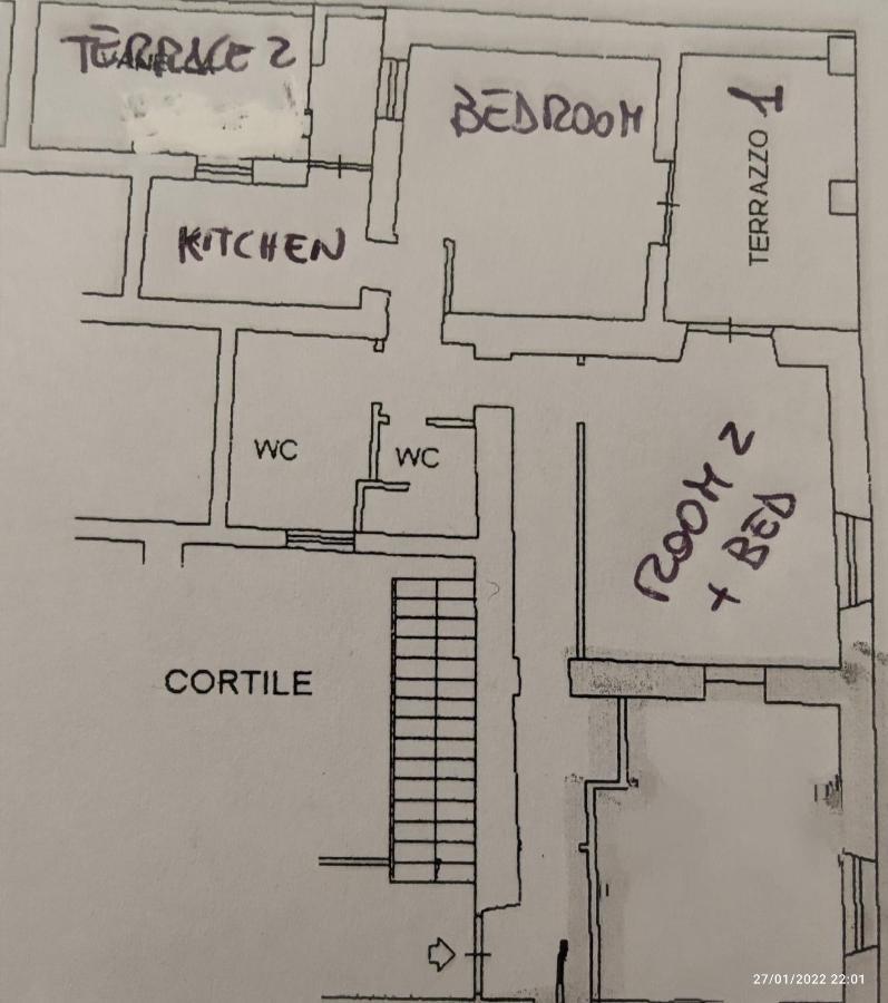 La Casa Del Nespolo, 2 Terrazzi E 2 Bagni In Centro Leilighet Napoli Eksteriør bilde
